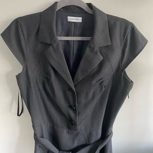 Calvin Klein Work Dress Women’s Gray